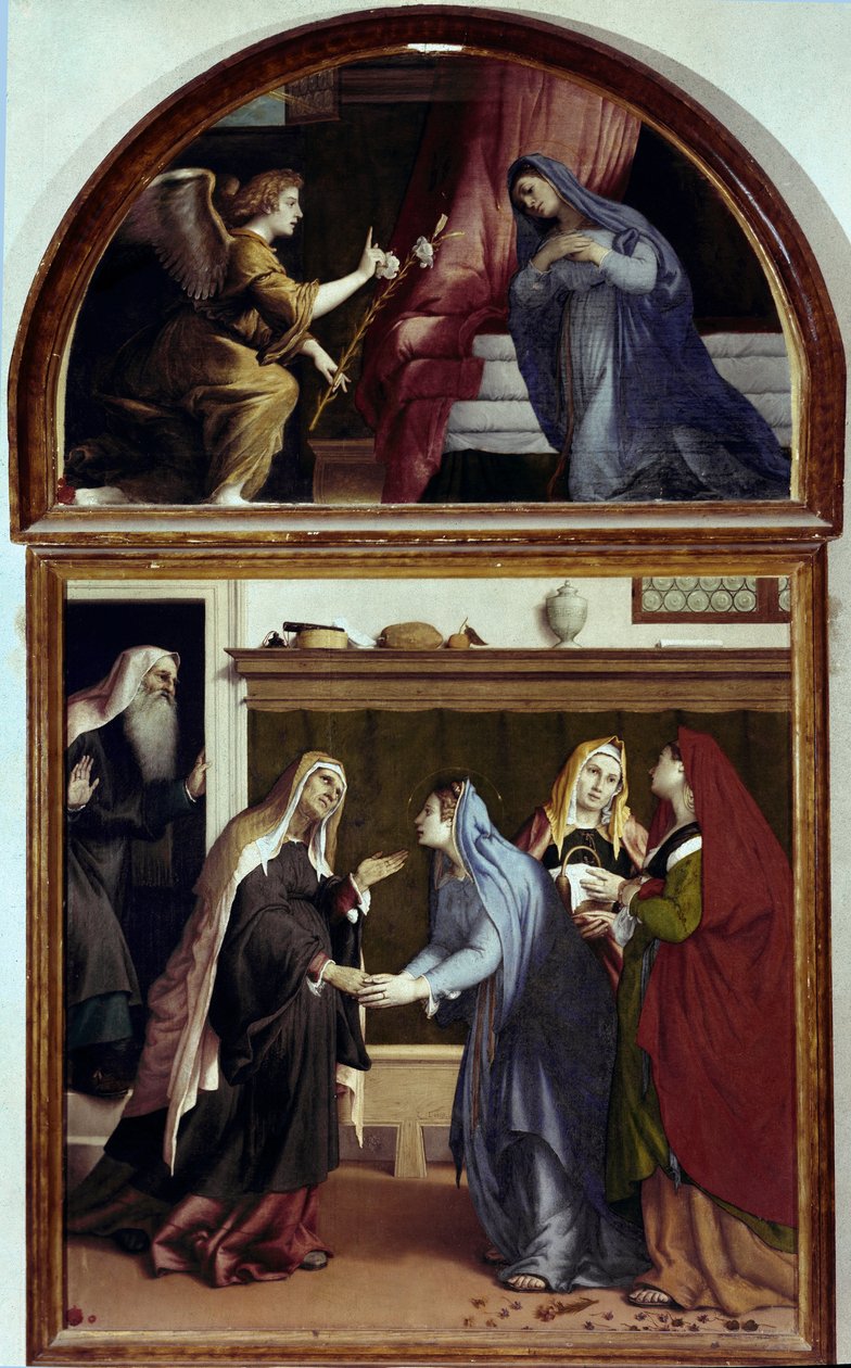 La Anunciación de Lorenzo Lotto