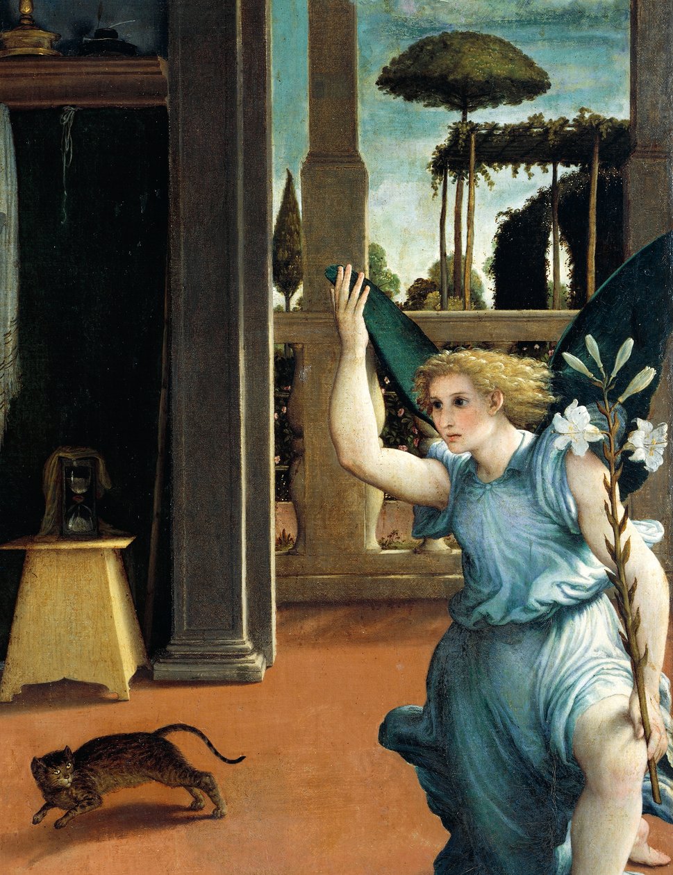 La Anunciación de Recanati, circa 1532 de Lorenzo Lotto
