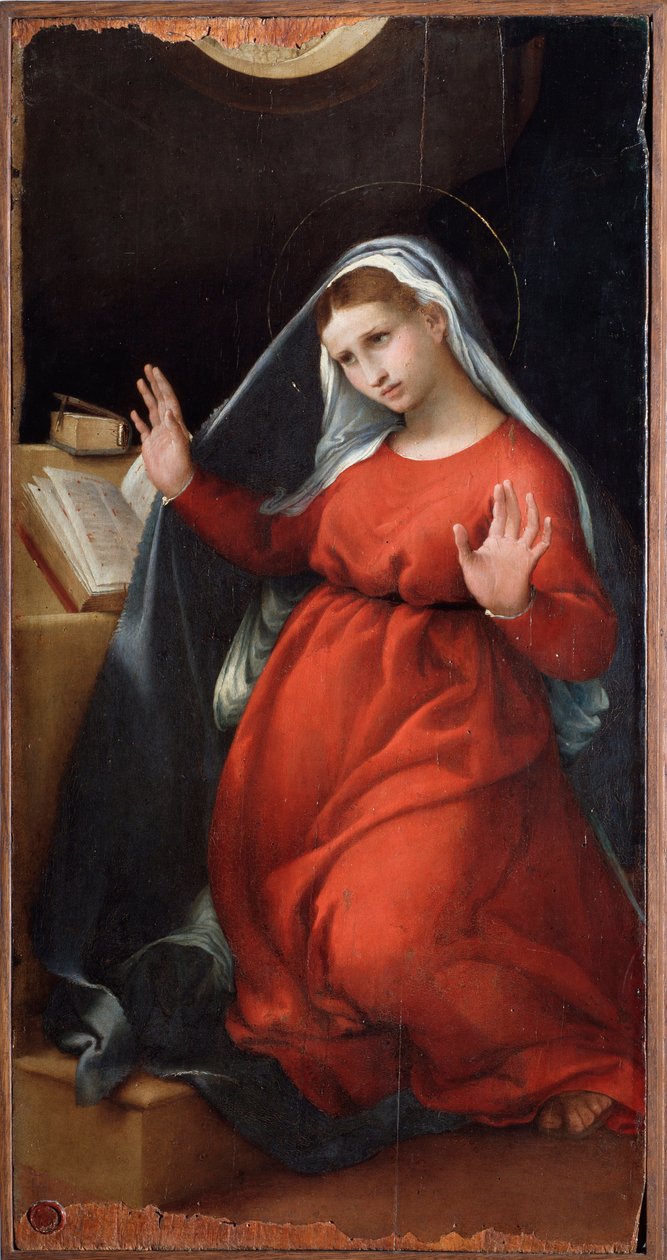 Virgen de la Anunciación de Lorenzo Lotto