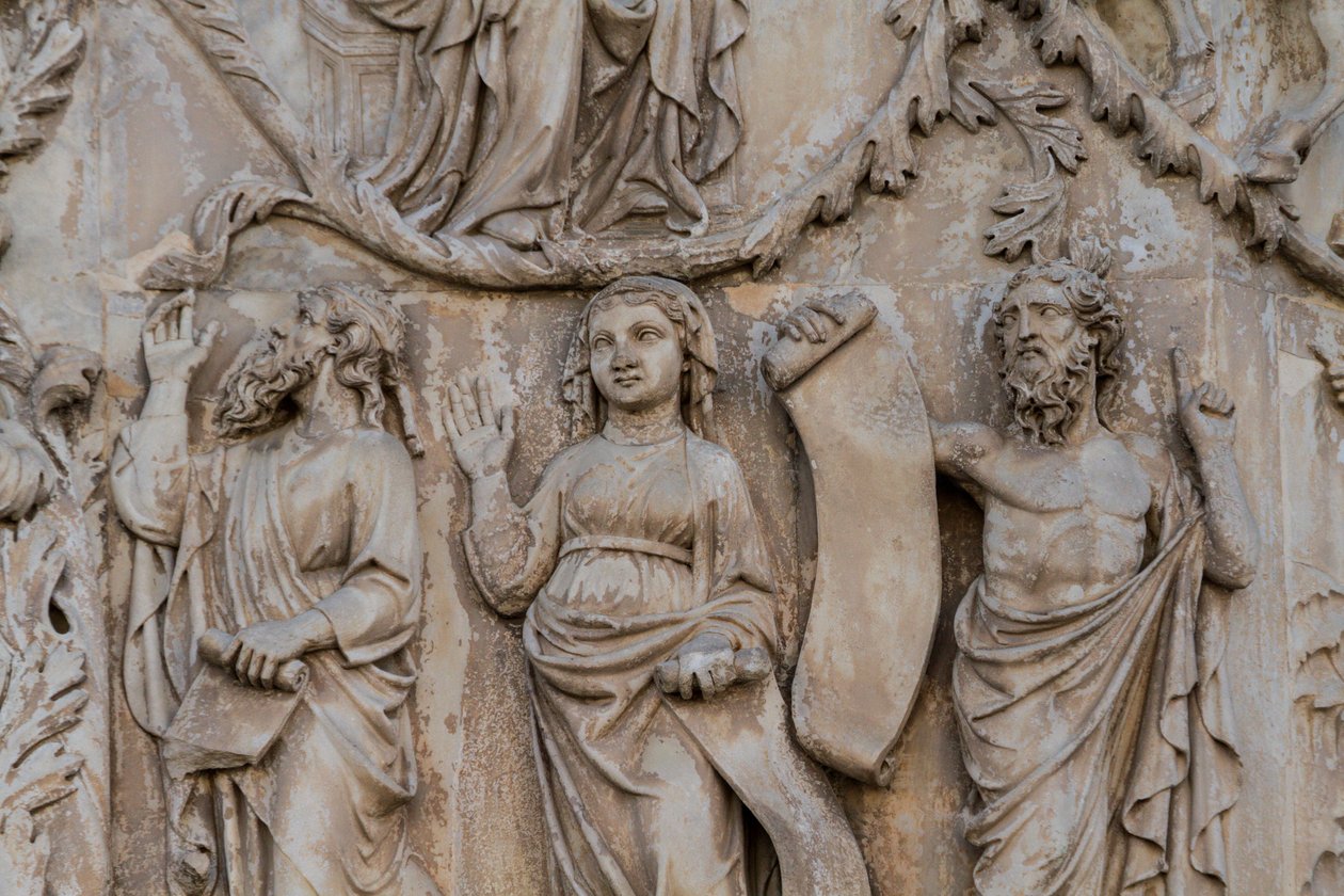 Profetas, (detalle) de Lorenzo Maitani