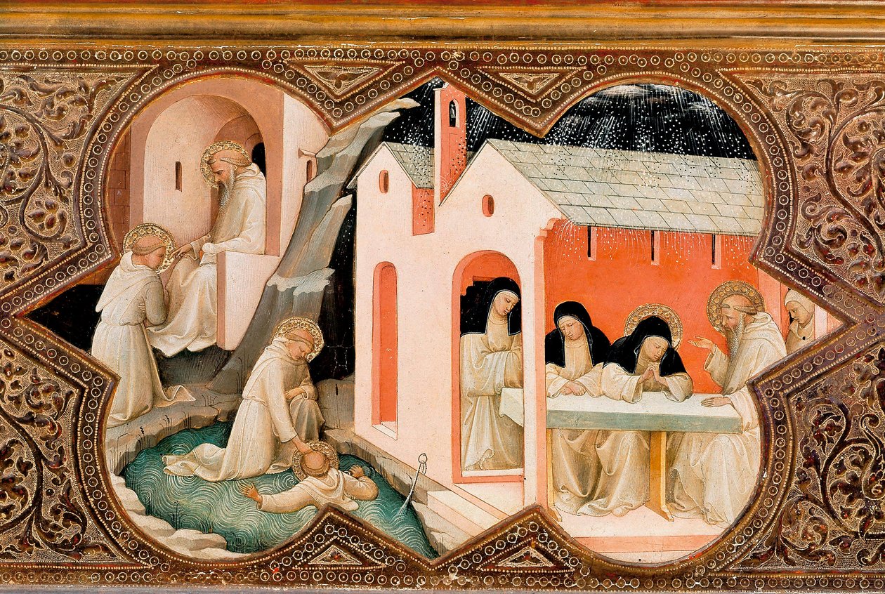 Retablo de la Coronación de la Virgen de Lorenzo Monaco