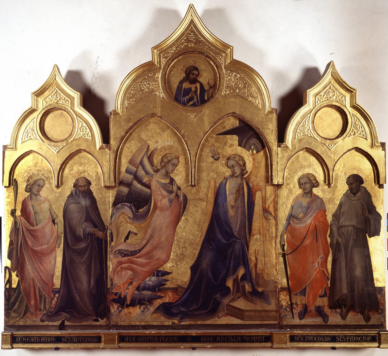 La Anunciación de Lorenzo Monaco