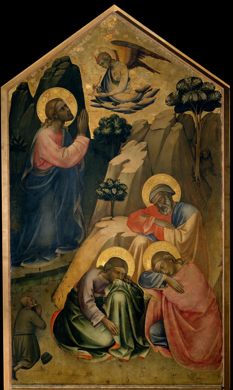 Oración en el Jardín de los Olivos de Lorenzo Monaco