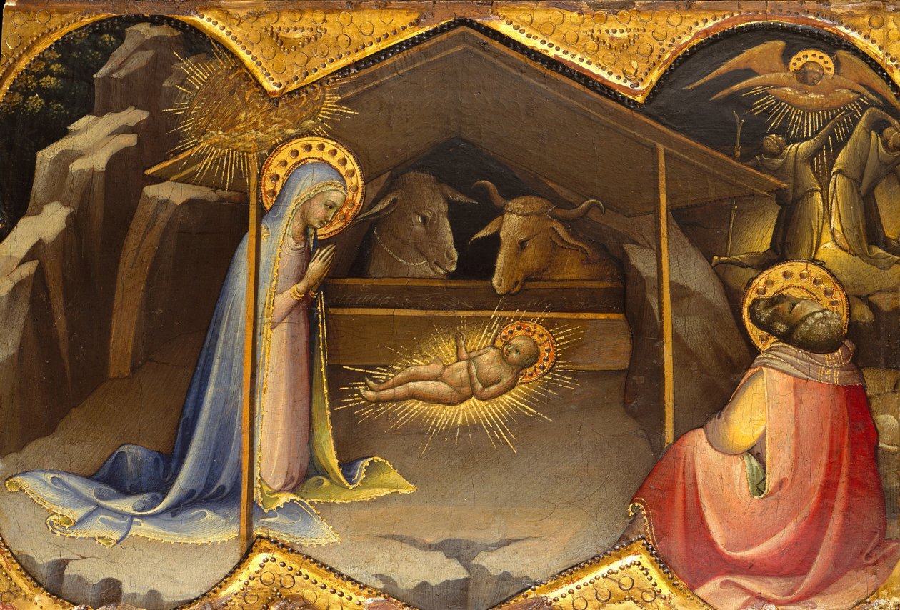 La Natividad, 1406-10 de Lorenzo Monaco