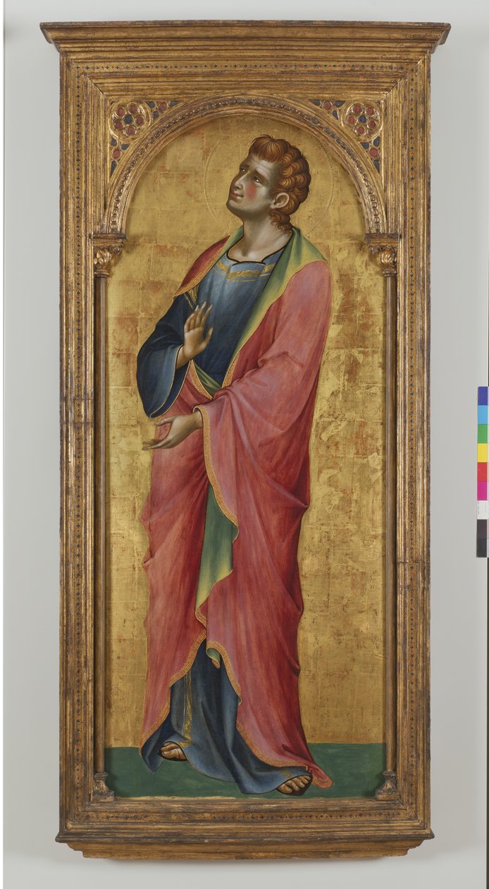 San Juan Evangelista, 1355-57 de Lorenzo Veneziano