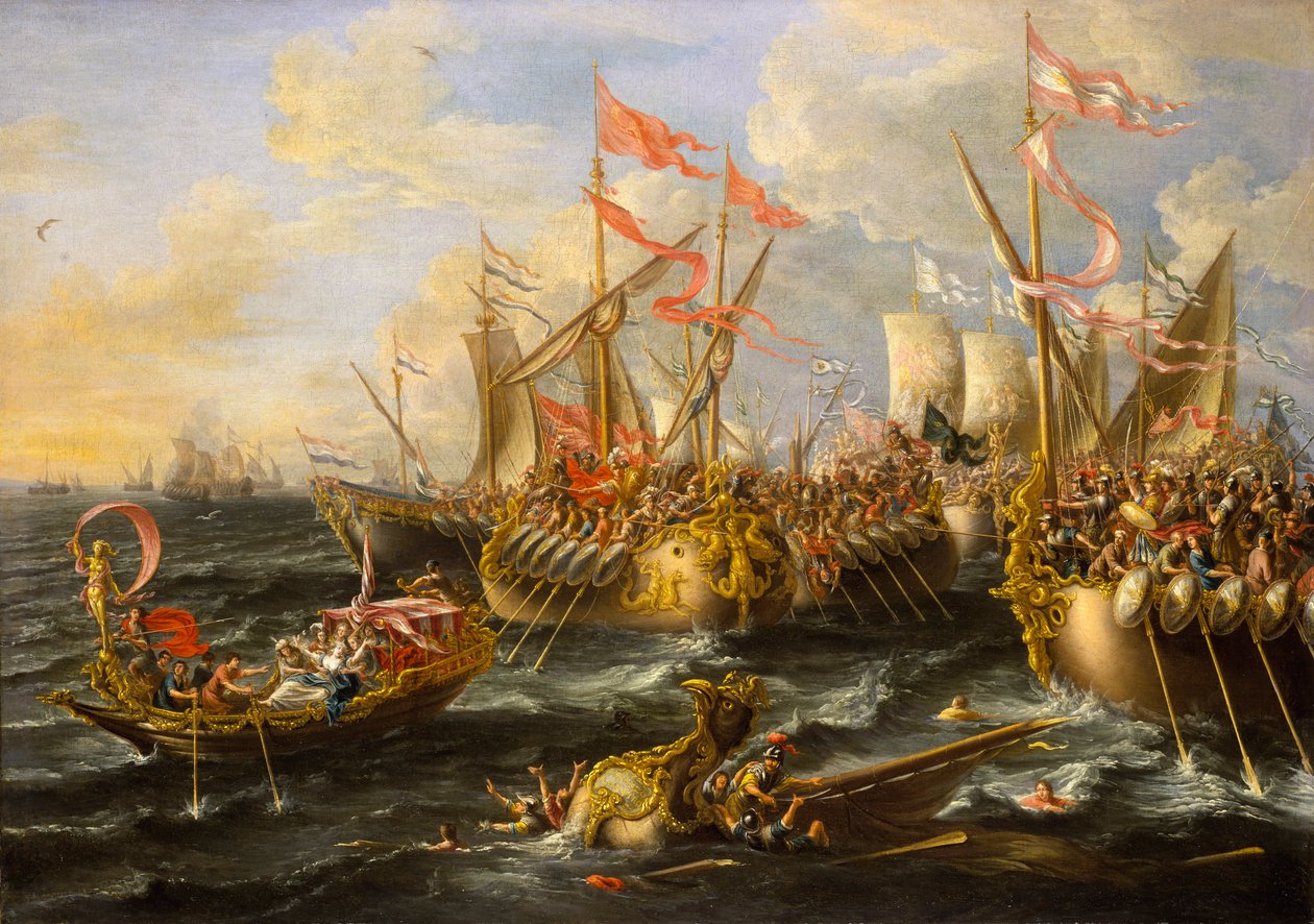 Batalla de Actium, 2 de septiembre de 31 a.C. de Lorenzo a Castro