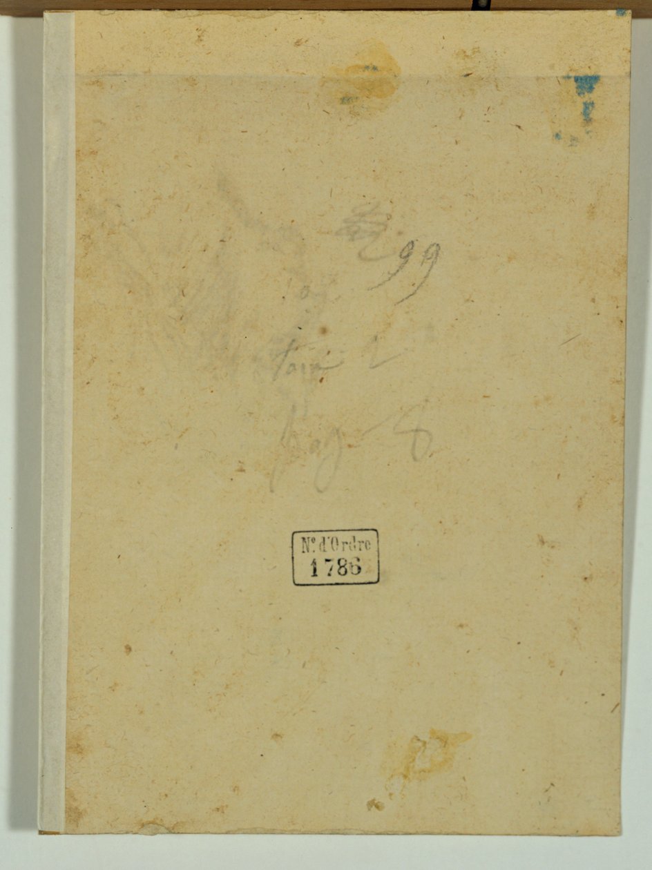 Retrato de un hombre, de perfil girado a la izquierda ... de Lorenzo di Credi