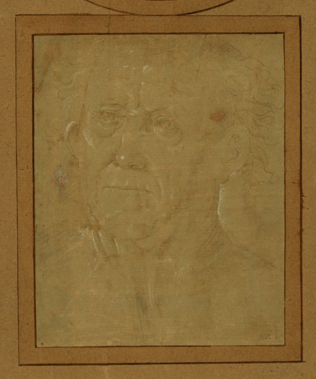 Retrato de un anciano ... de Lorenzo di Credi