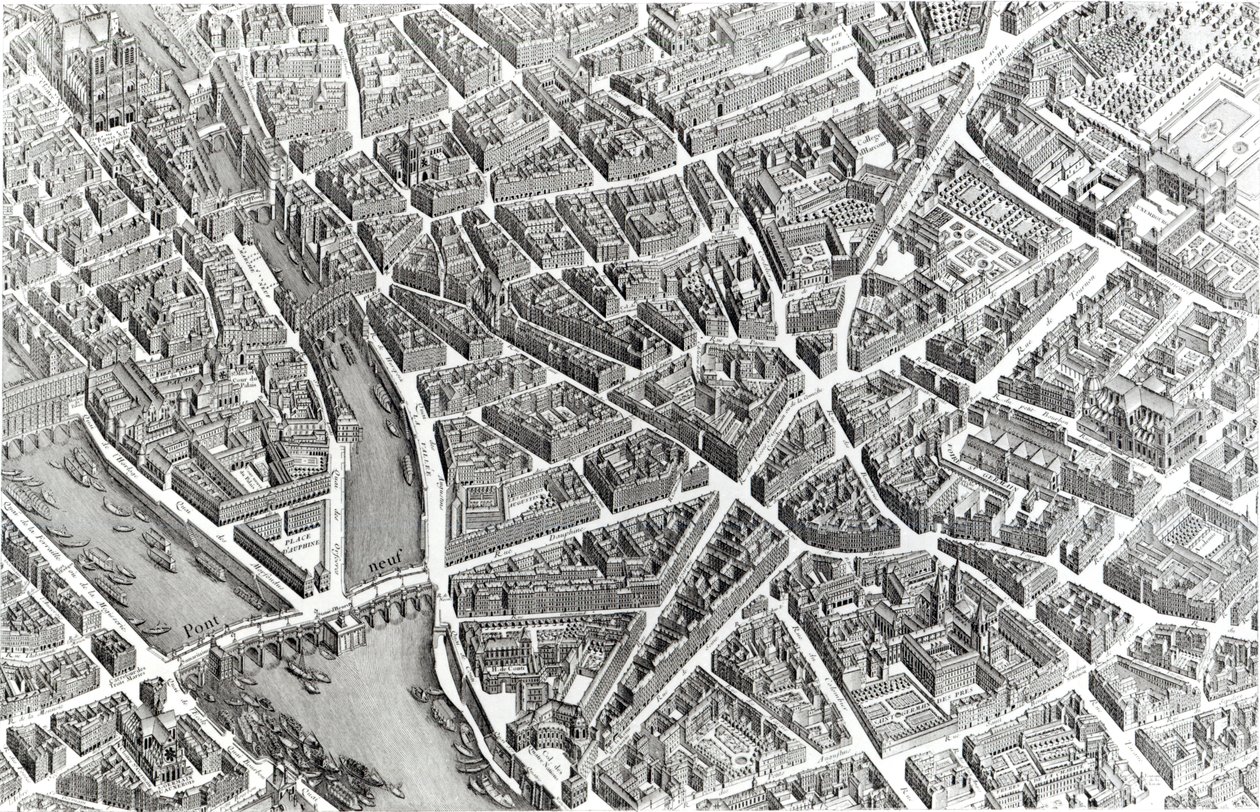 Plano de París, conocido como el 