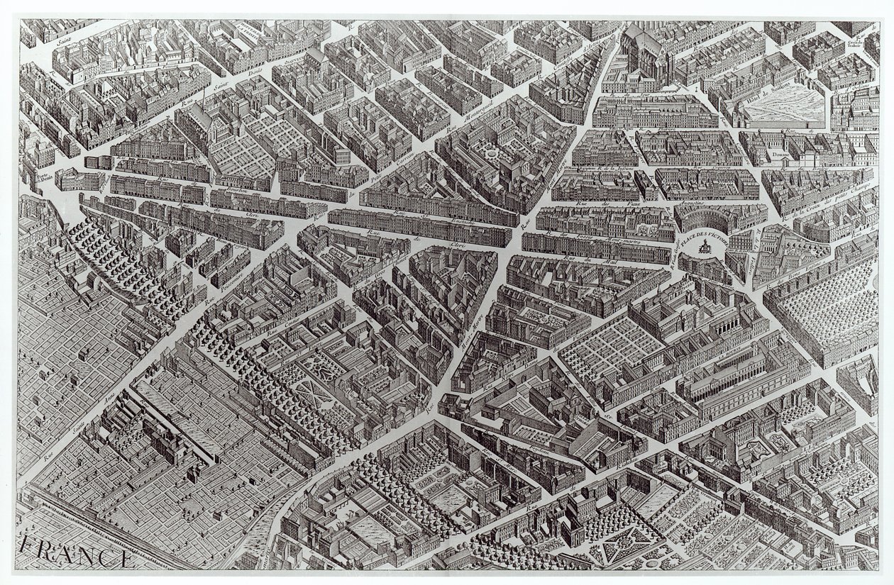 Plano de París, conocido como el 