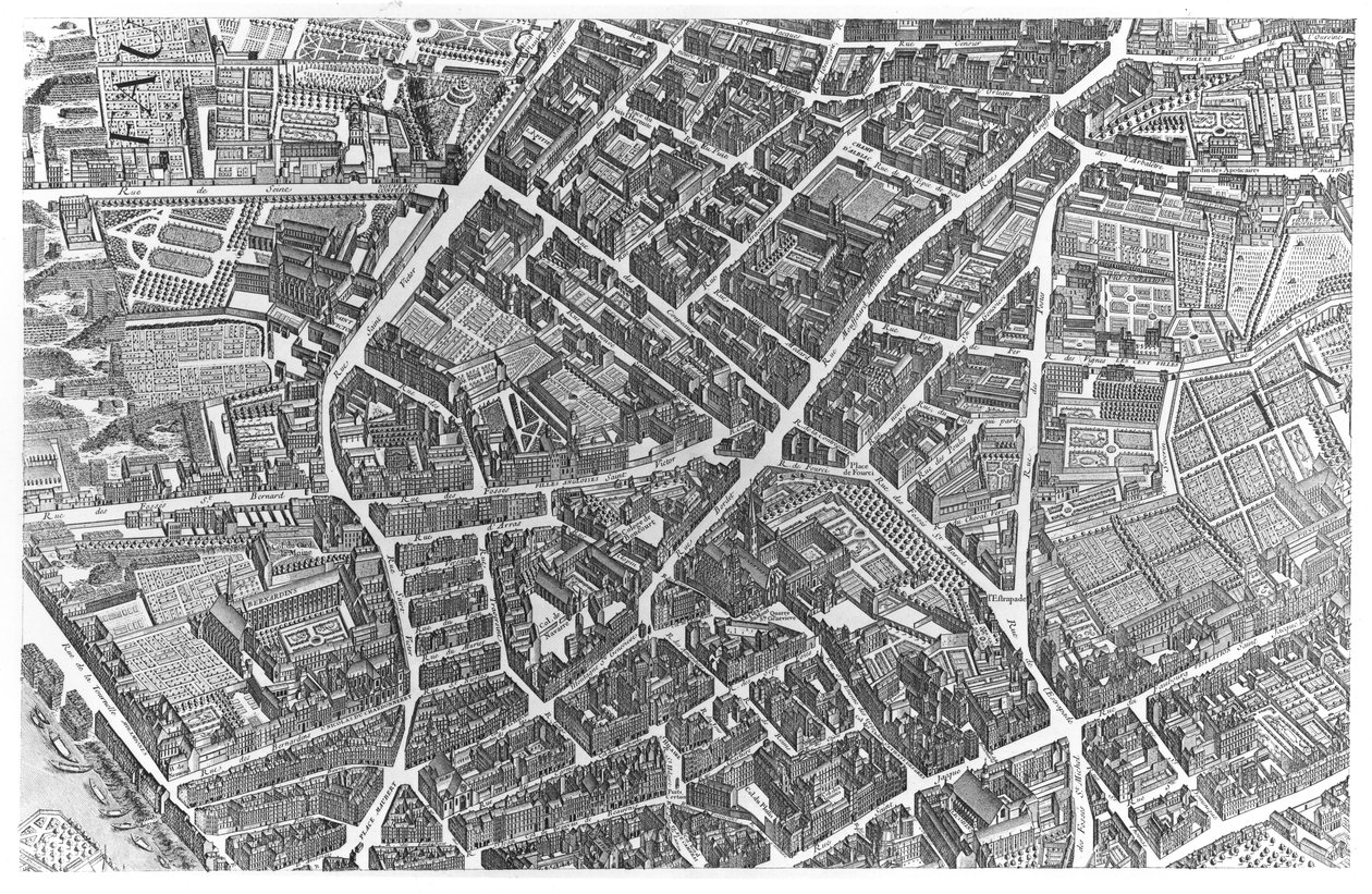 Plano de París, conocido como el 
