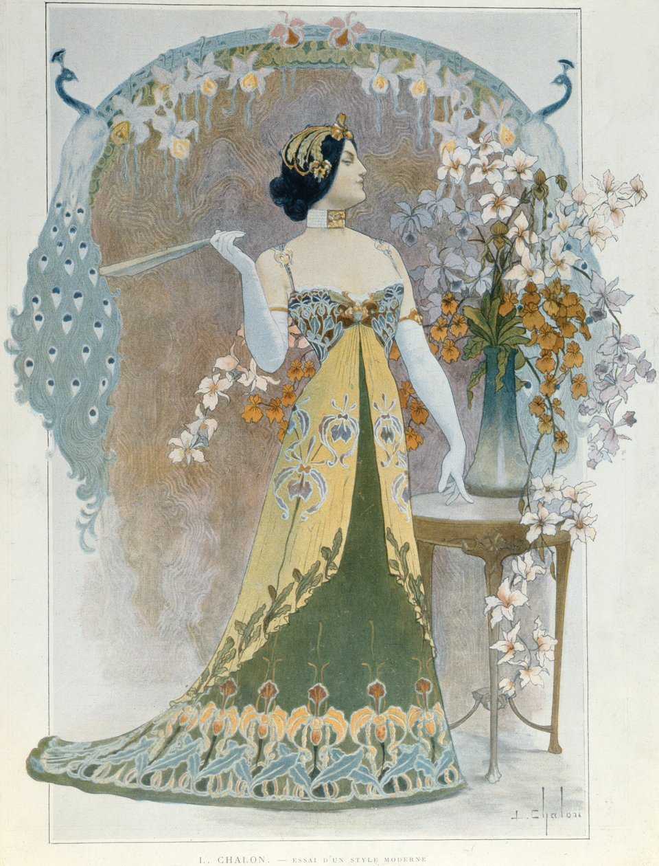Ensayo sobre un estilo moderno, c.1899 de Louis Chalon