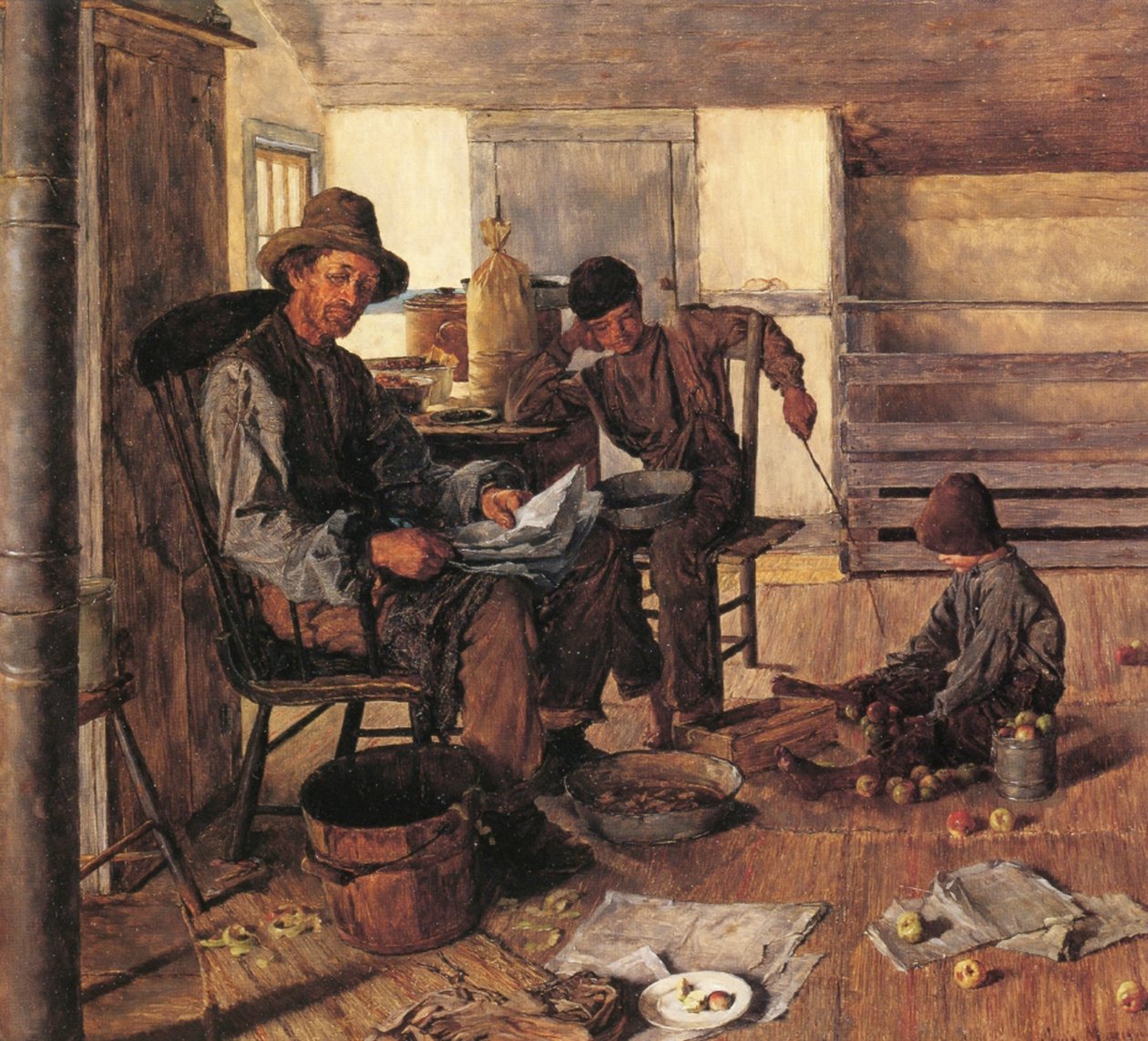 Descanso por la tarde de Louis Charles Moeller
