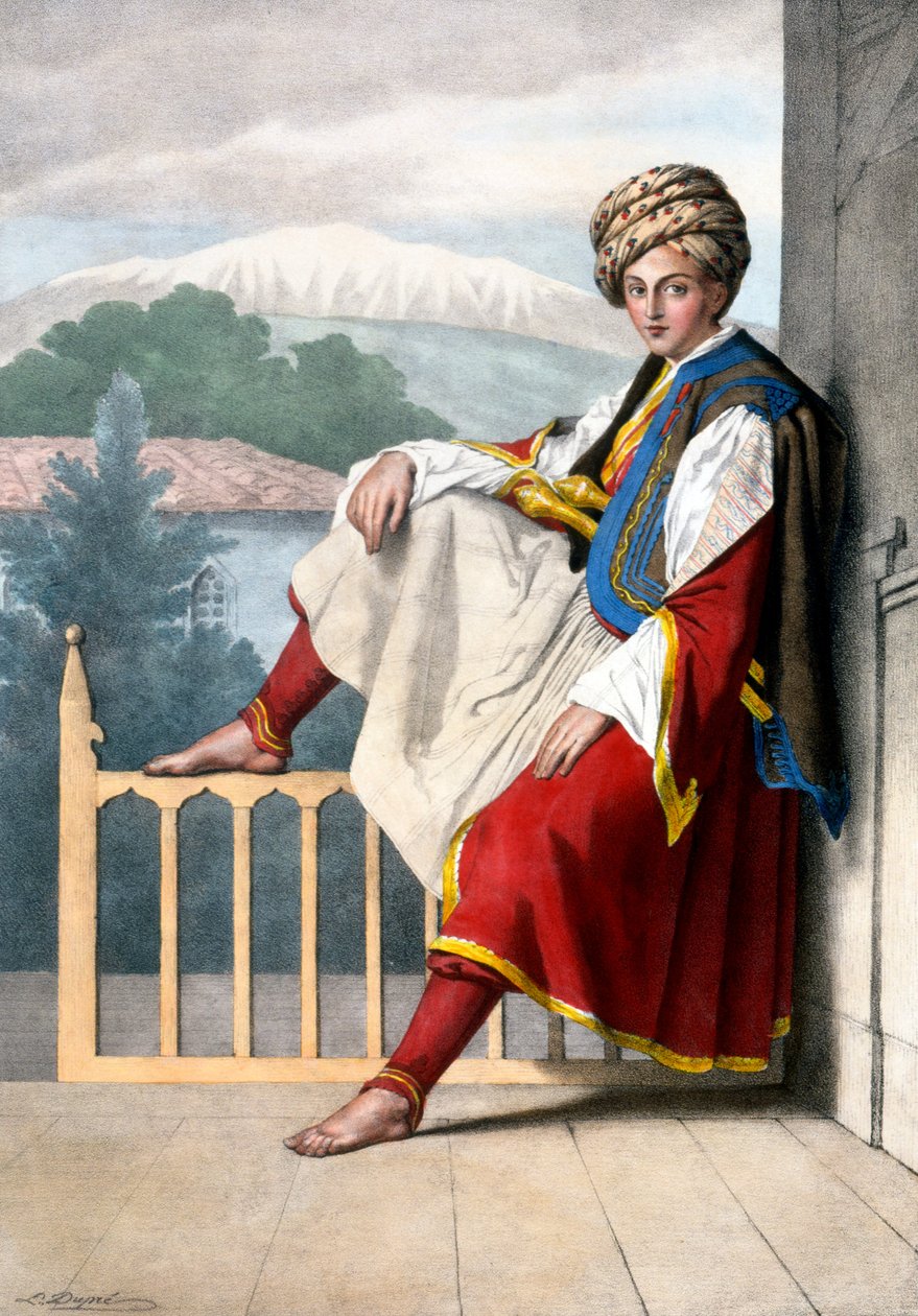 Una página de Veli - Placa XII, grabado por Lemercier de 