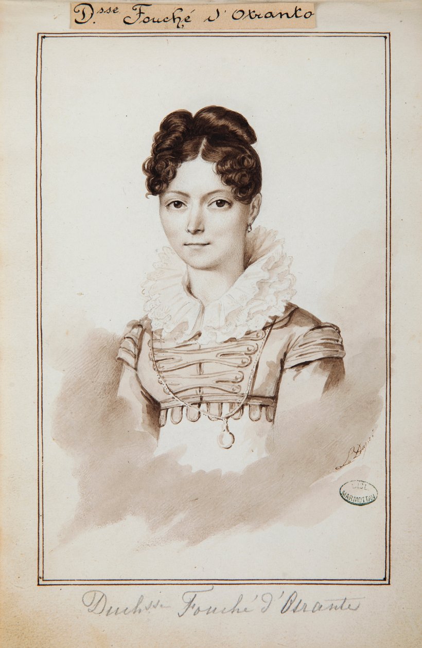 Retrato de la duquesa de Ortrante, en el Petit Album d