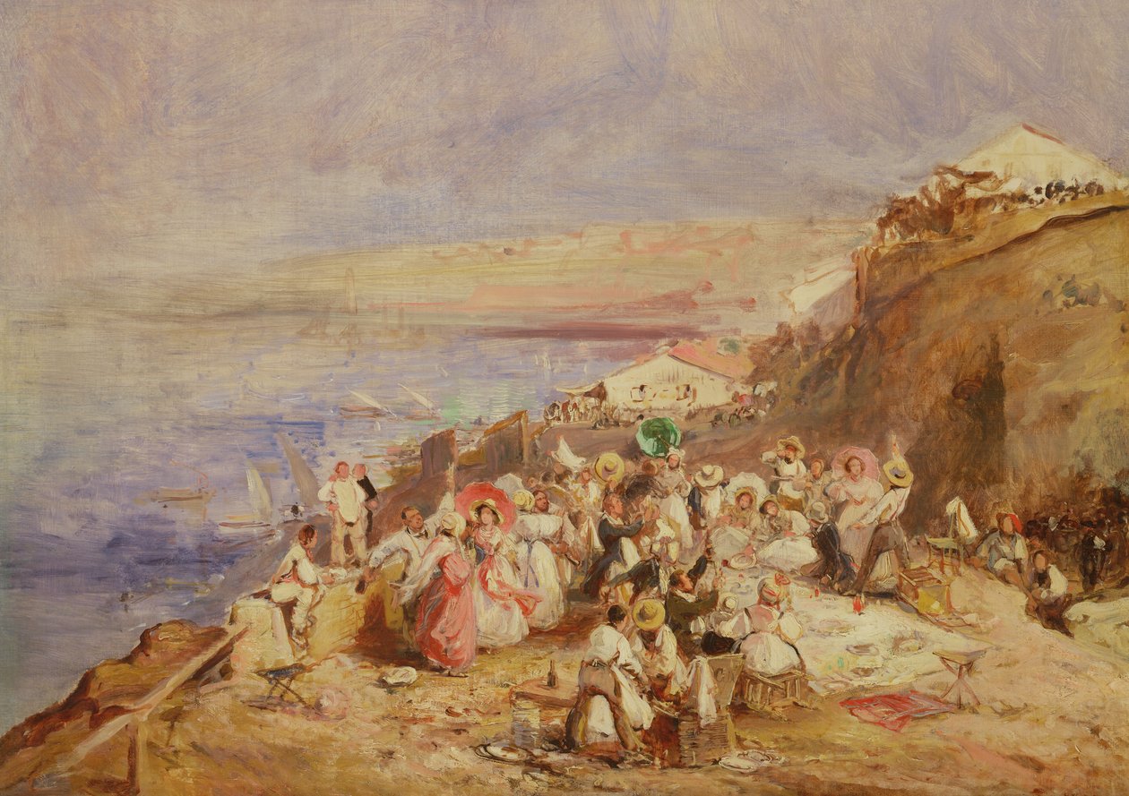 El almuerzo del artista de Eugene Isabey