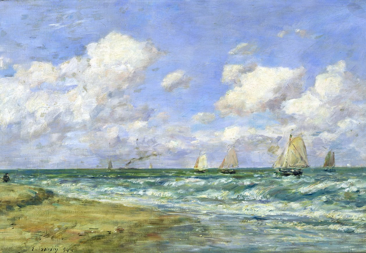 Escena marina, 1894 de Eugene Louis Boudin