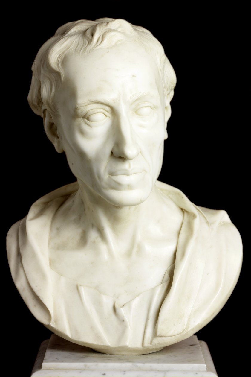 Busto de Alexander Pope de Louis Francois Roubillac