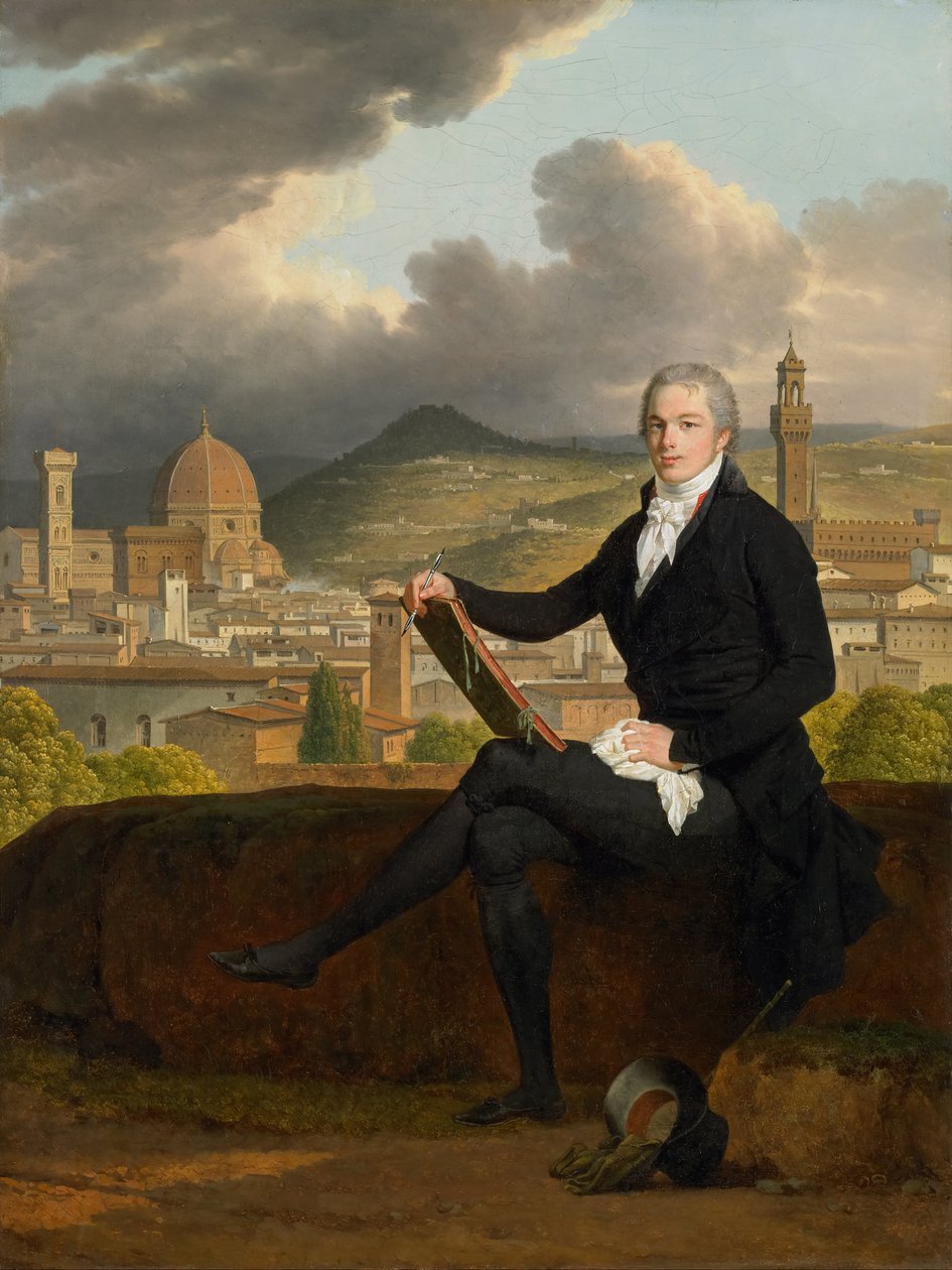 Retrato del Dr. Thomas Penrose de Louis Gauffier
