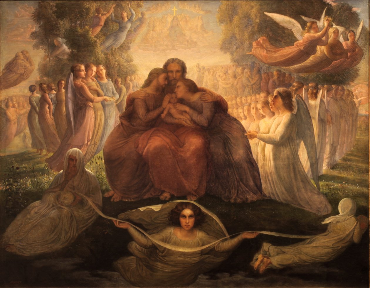 Poema del Alma - Generación Divina de Louis Janmot