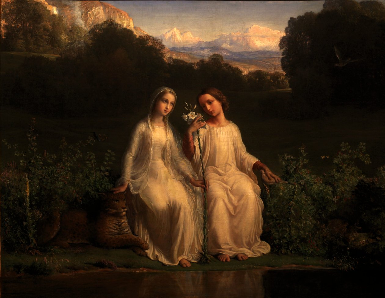 Poema del Alma - Virginitas de Louis Janmot