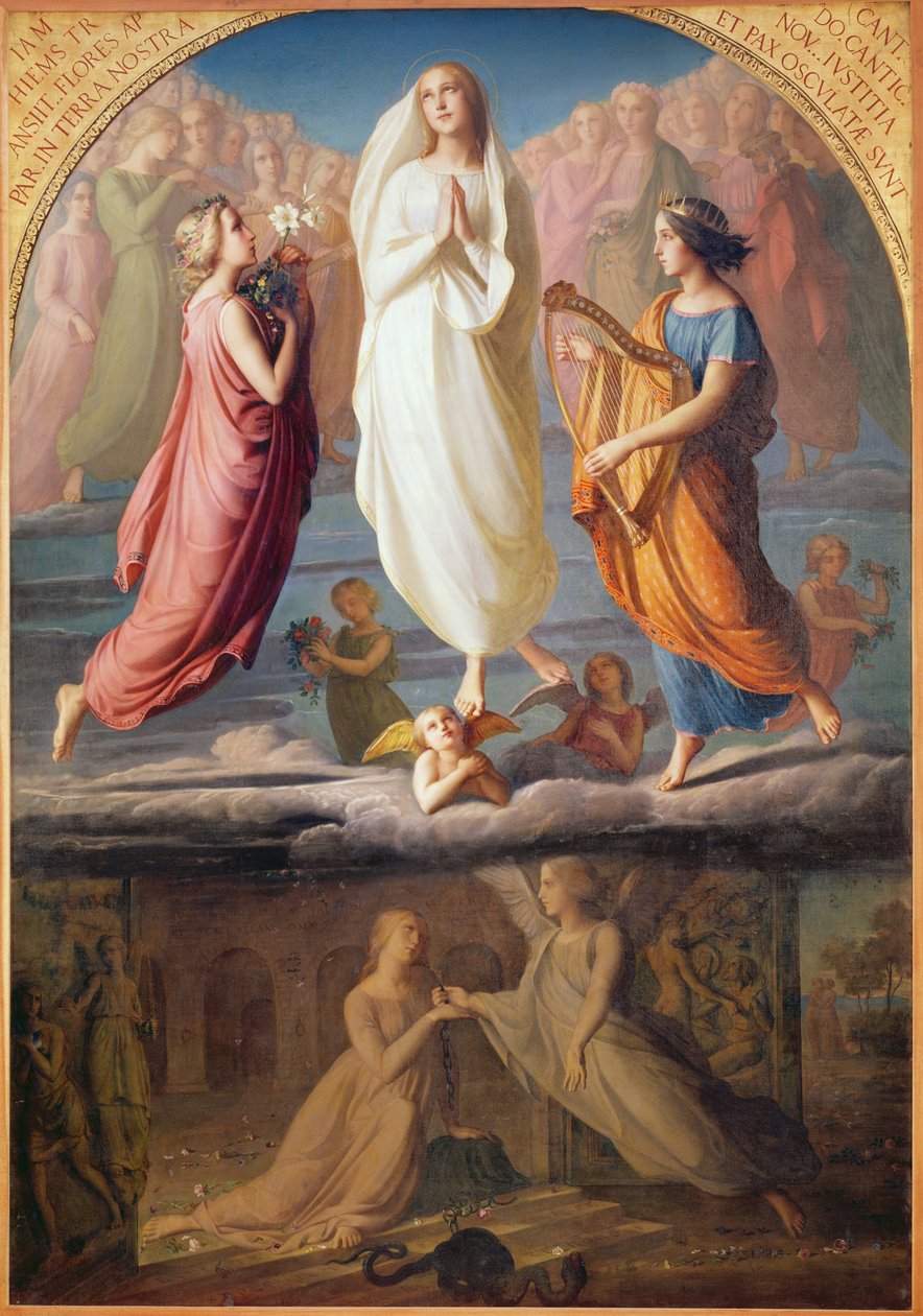 La Asunción de la Virgen, 1844 de Louis Janmot