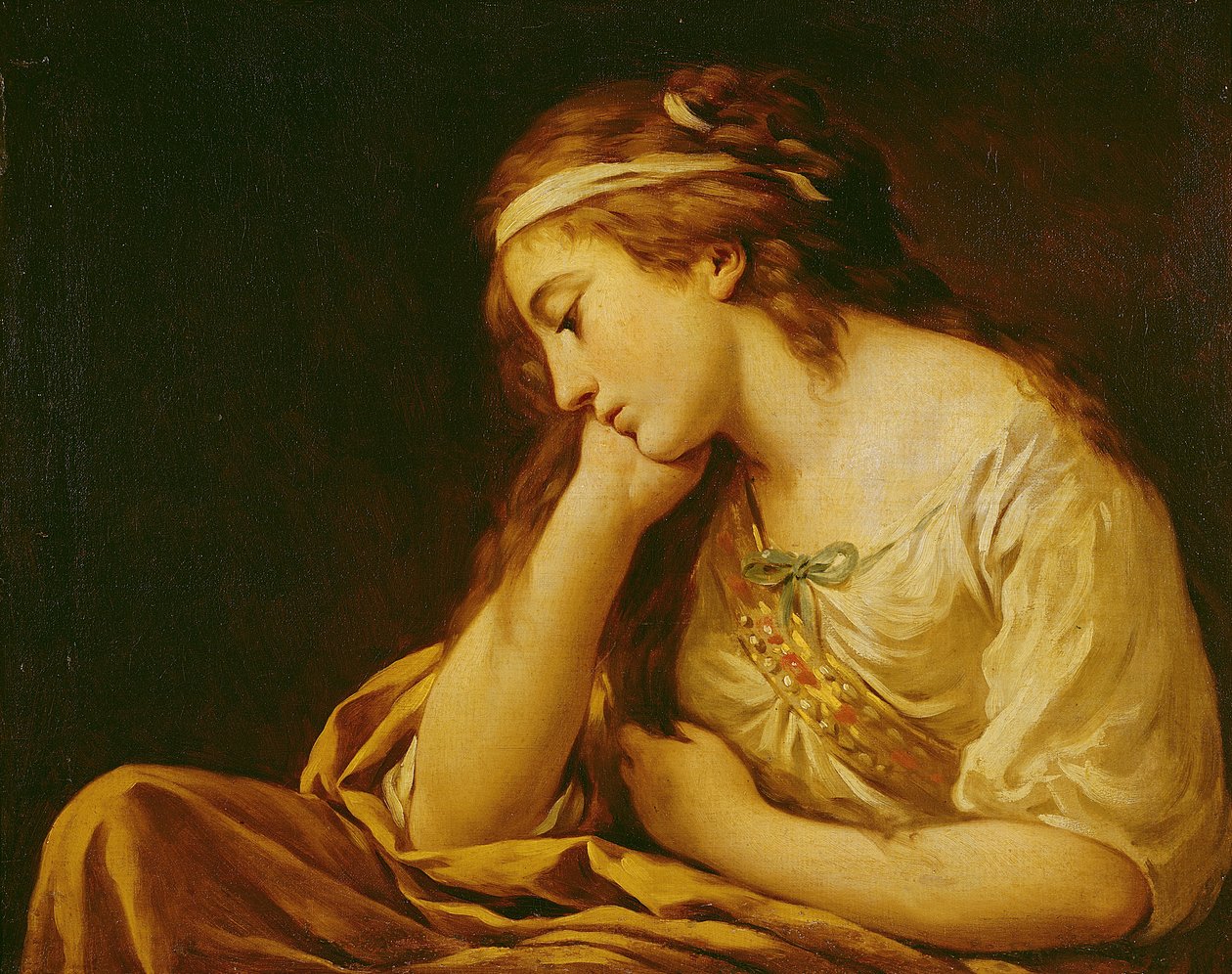 Melancolía de Louis Jean François Lagrenée