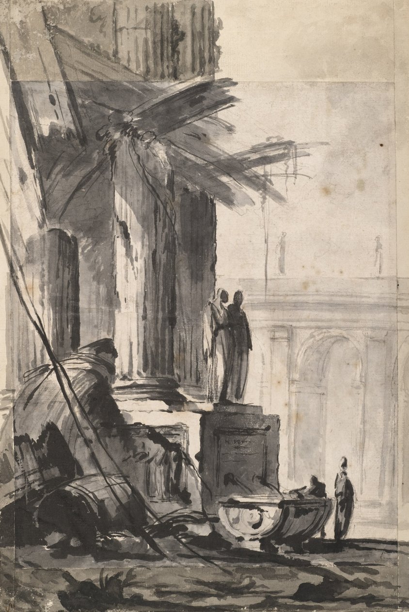 Fantasía de ruinas de Louis Joseph Le Lorrain