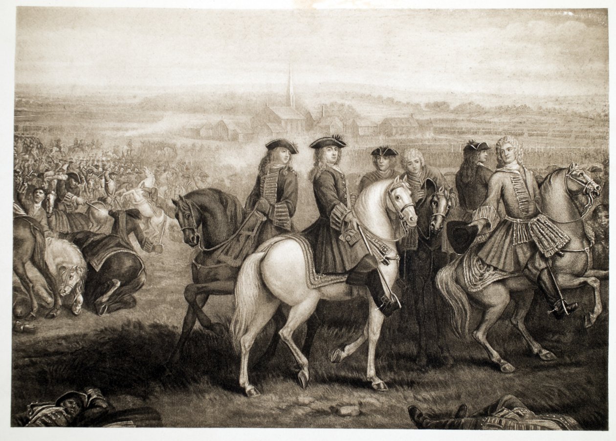 Batalla de Blenheim, pub. 1902 de Louis Laguerre