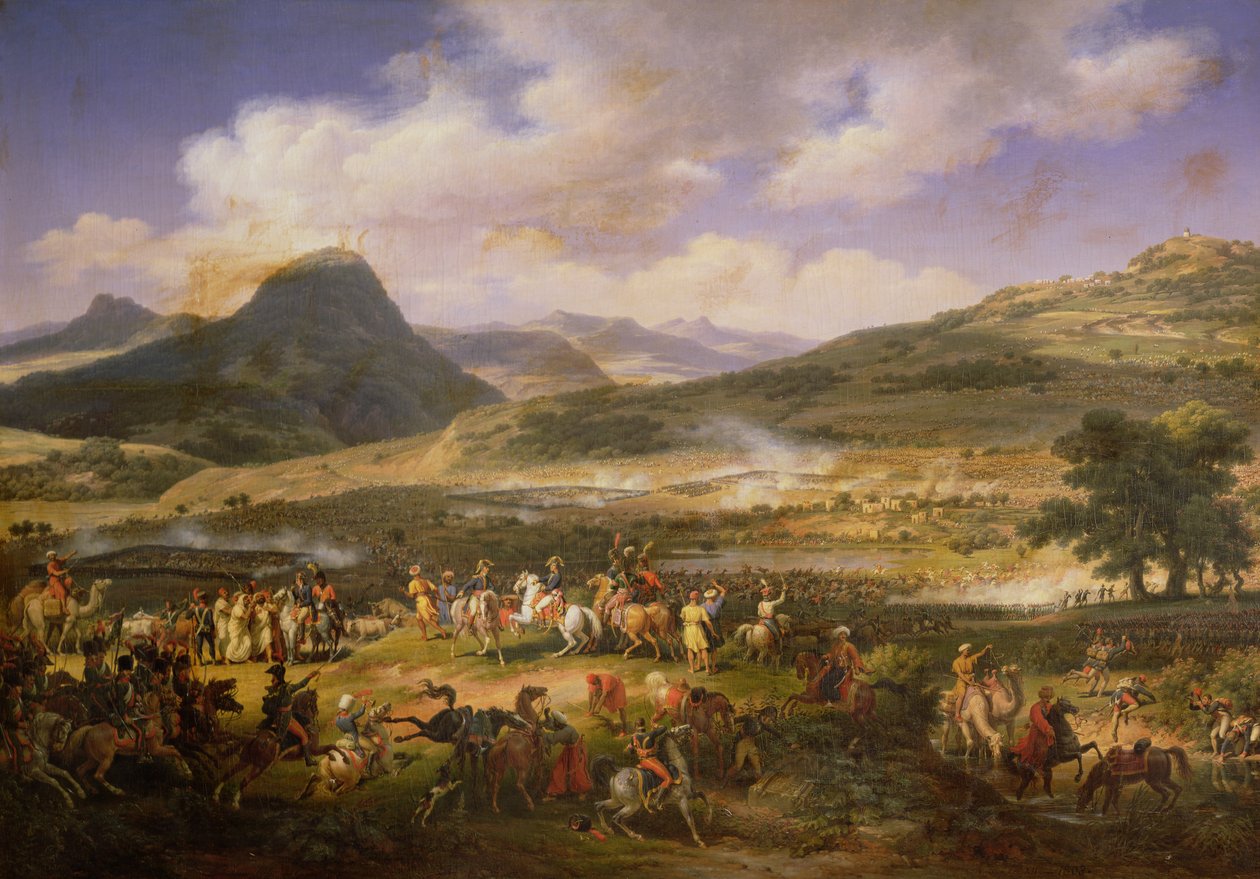 Batalla del Monte Tabor, 16 de abril de 1799, 1808 (detalle) de Louis Lejeune