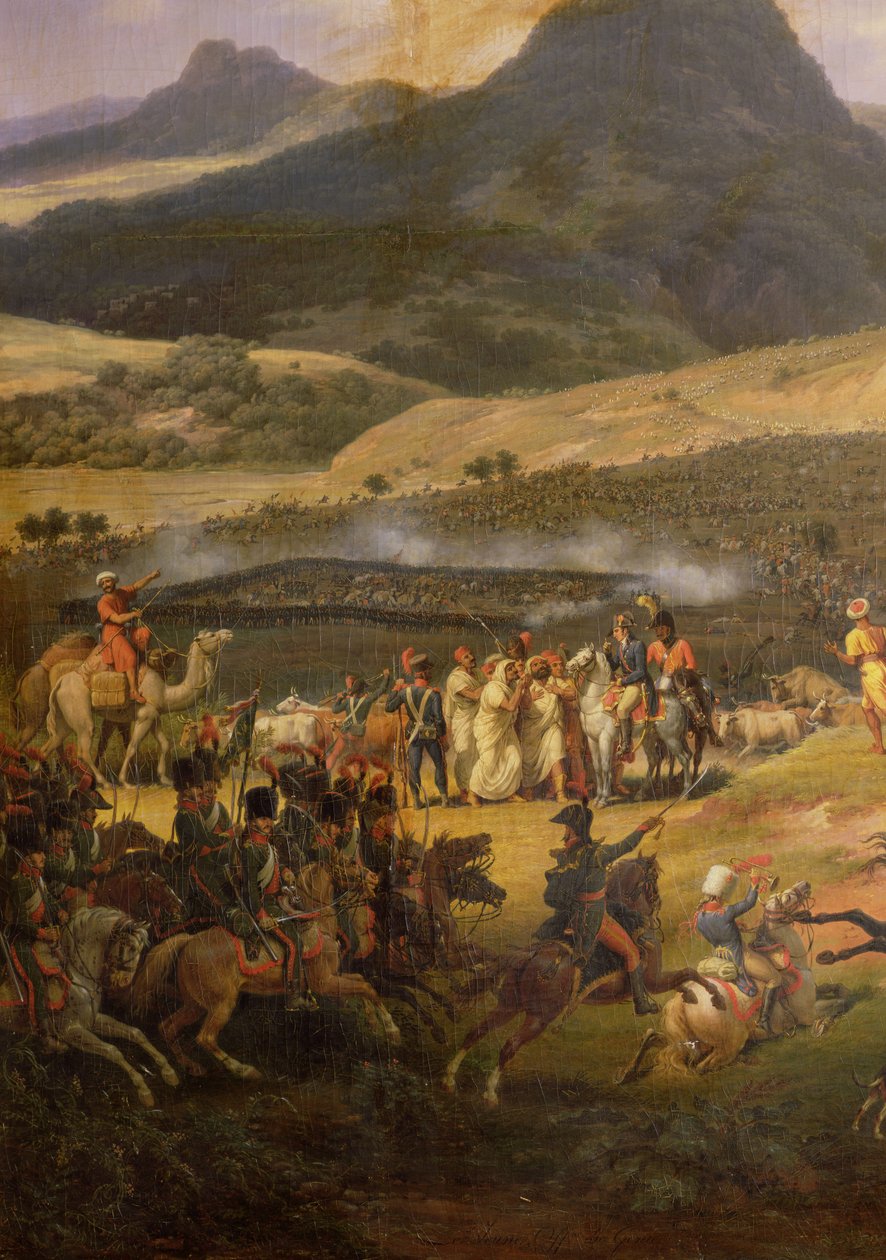 Batalla del Monte Tabor, 16 de abril de 1799, 1808 (detalle) de Louis Lejeune