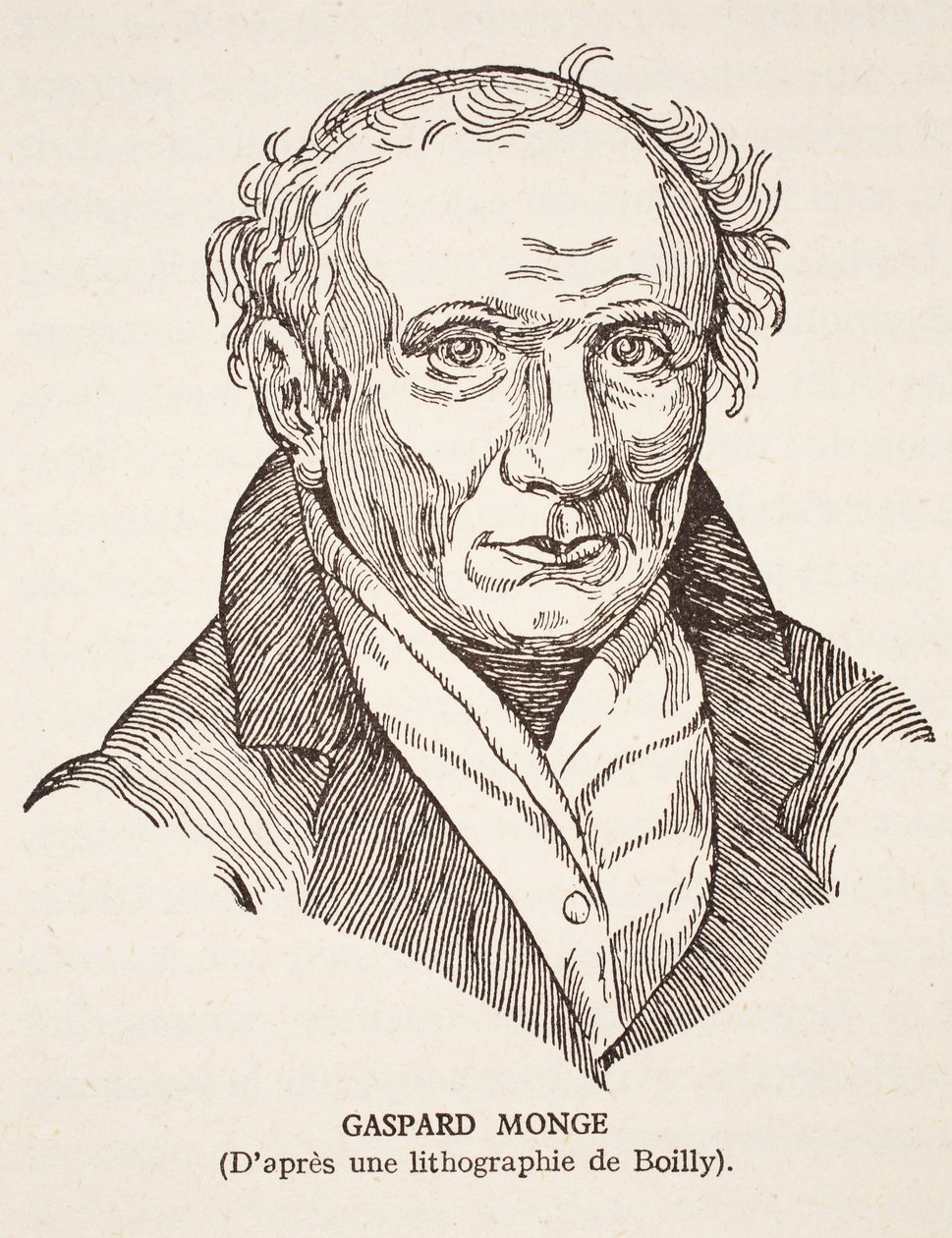 Gaspard Monge de Louis Leopold Boilly