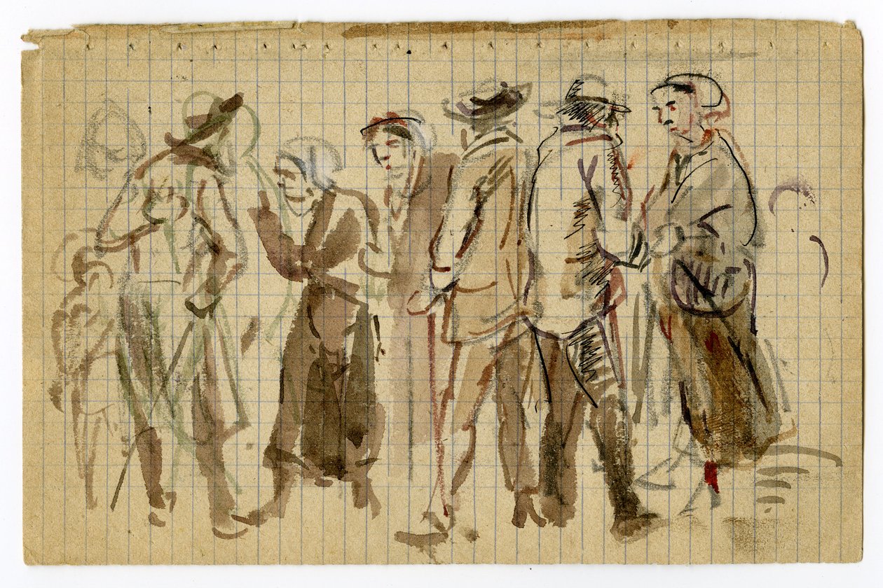 Dibujo de Louis Marie Faudacq