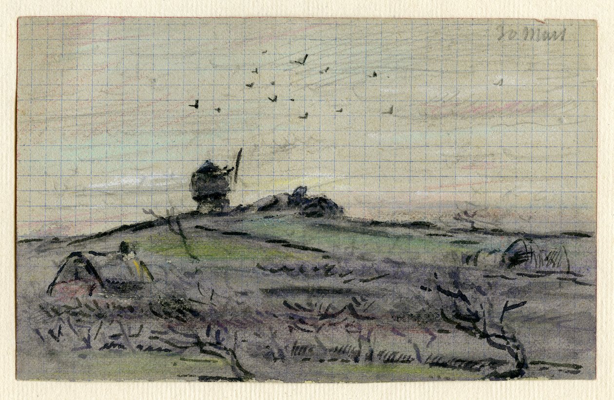 Dibujo de Louis Marie Faudacq