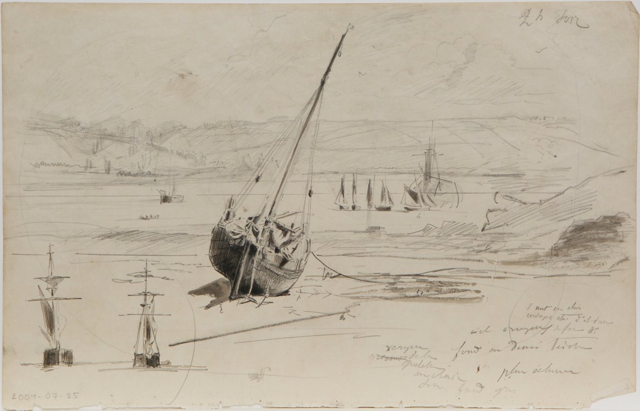 Dibujo de Louis Marie Faudacq