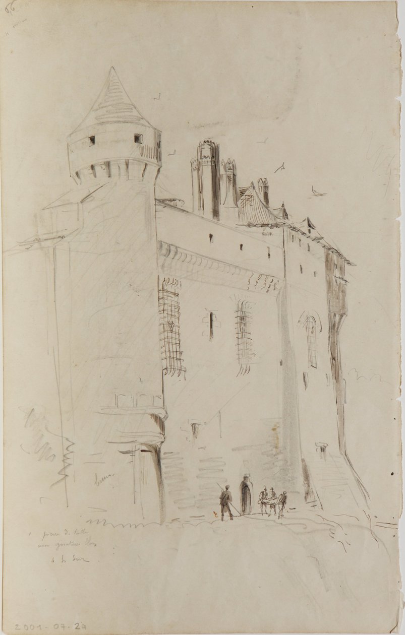 Dibujo de Louis Marie Faudacq