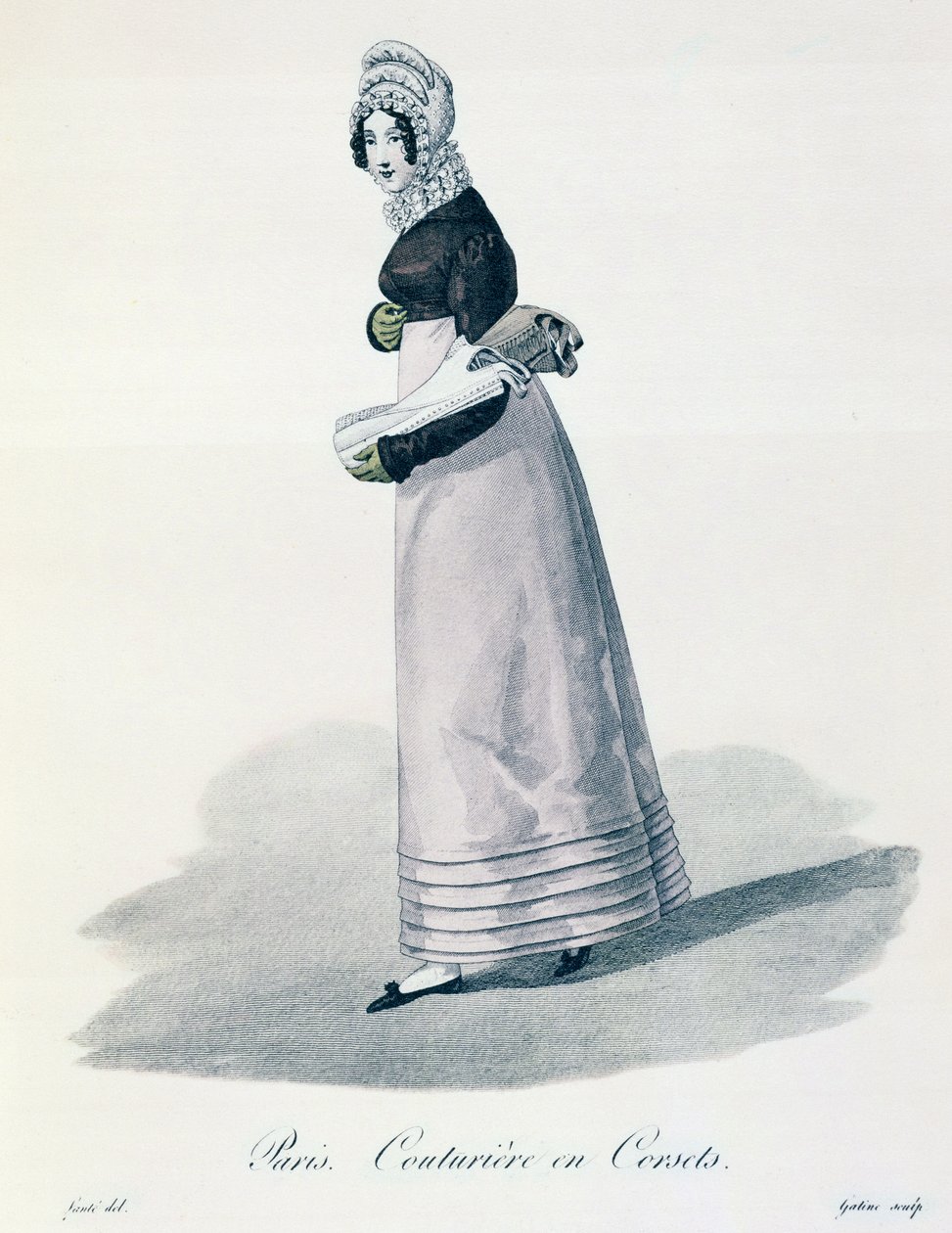 Corsetero parisino, c.1830 de Louis Marie Lante