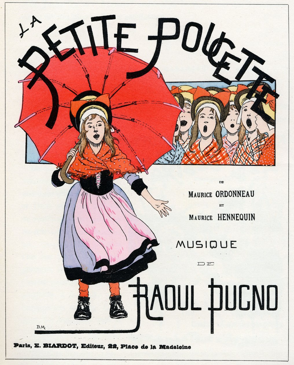 La Petite Poucette, 1896 de Louis Maurice Boutet de Monvel