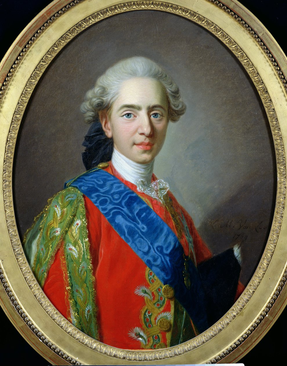 Retrato del Delfín Luis de Francia (1754-93) a los 15 años, 1769 de Louis Michel van Loo