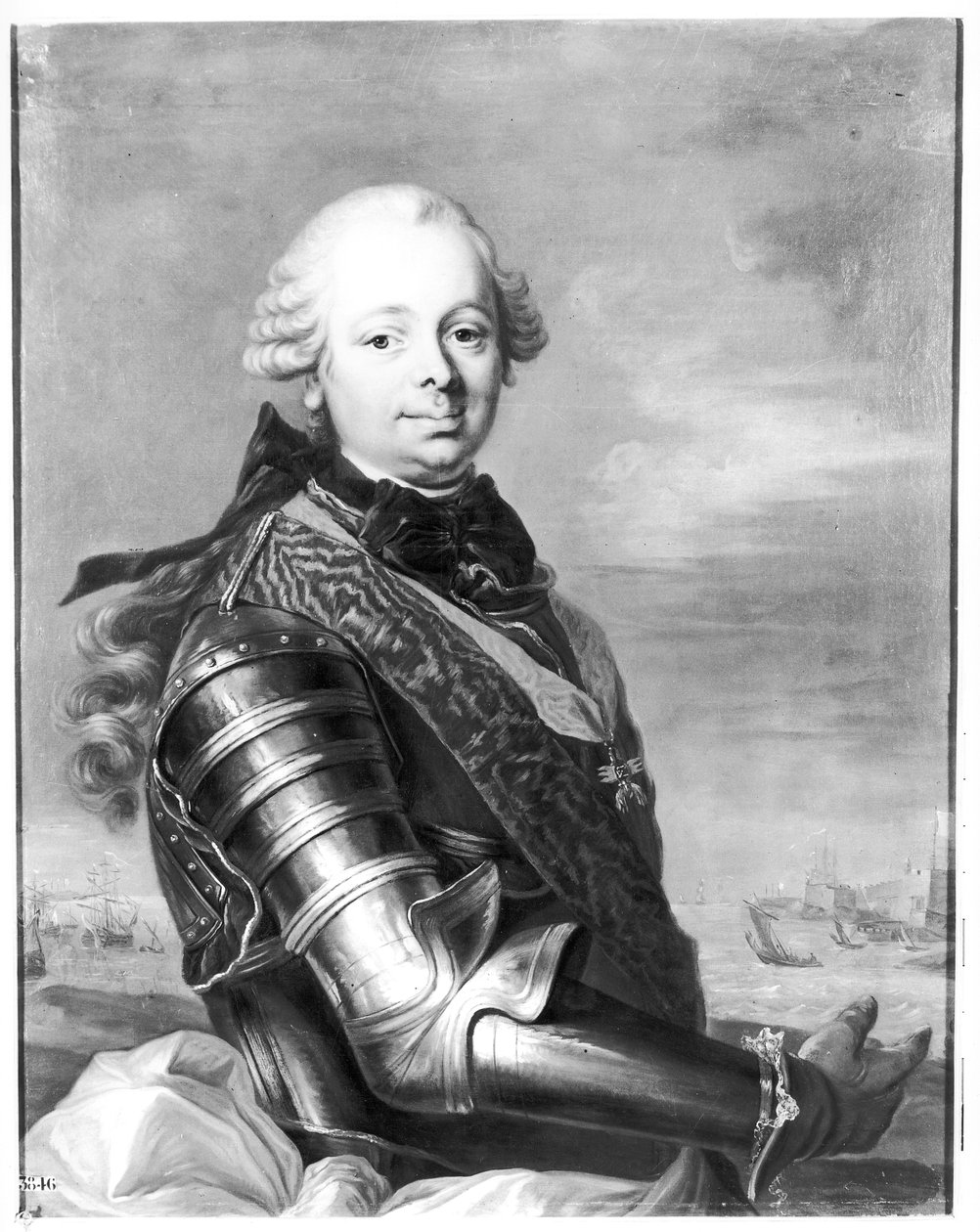 Retrato de Etienne-Francois, duque de Choiseul (1719-85) de Louis Michel van Loo