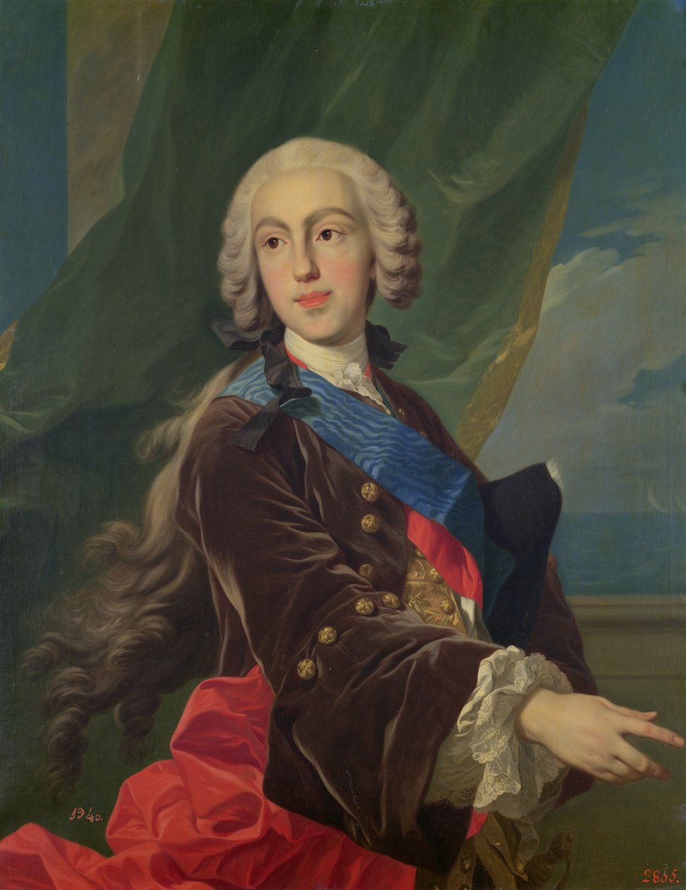 El Infante Felipe de Borbón, Duque de Parma de Louis Michel van Loo
