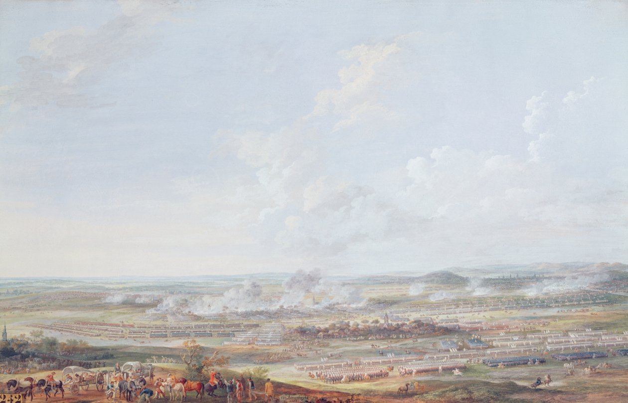 La batalla de Rocoux, 11 de octubre de 1746, 1784 de Louis Nicolas van Blarenberghe