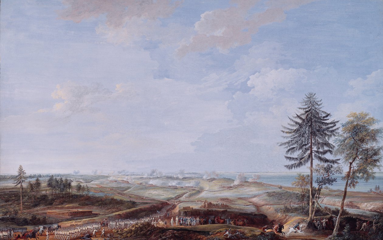 El sitio de Yorktown en 1781, 1784 de Louis Nicolas van Blarenberghe