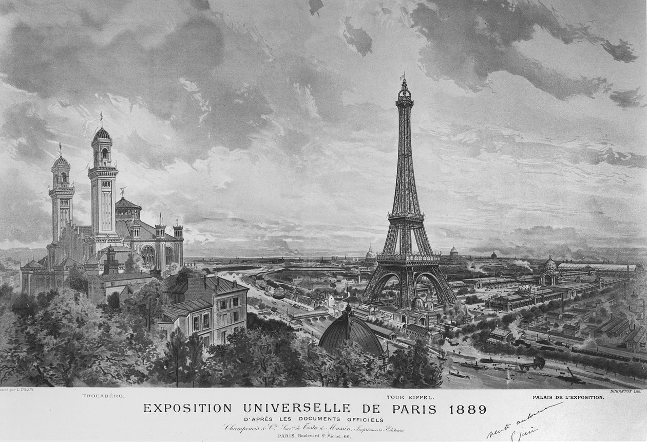 La Exposición Universal de 1889 de Louis Tauzin
