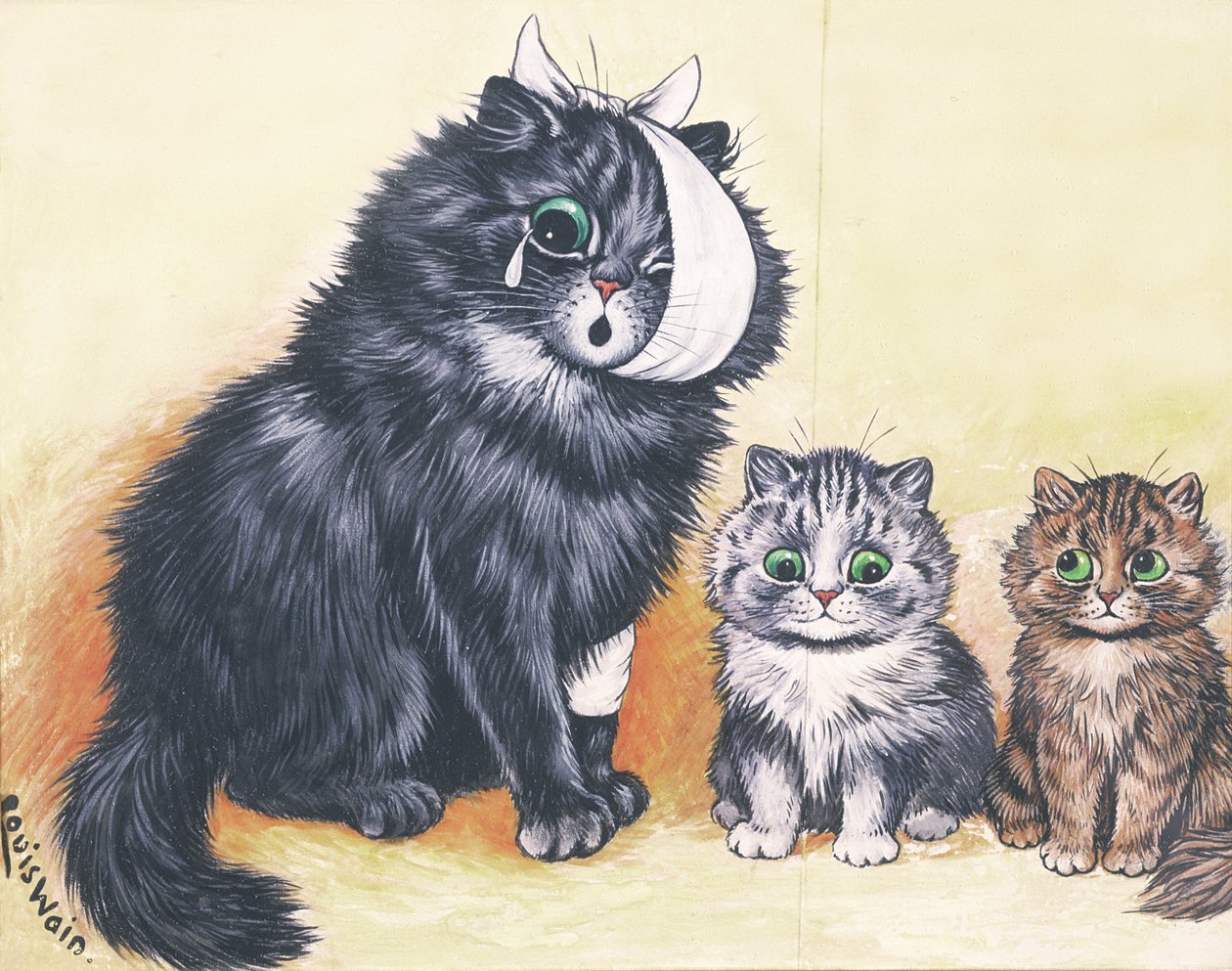 ¡Cat-ástrofe! de Louis Wain