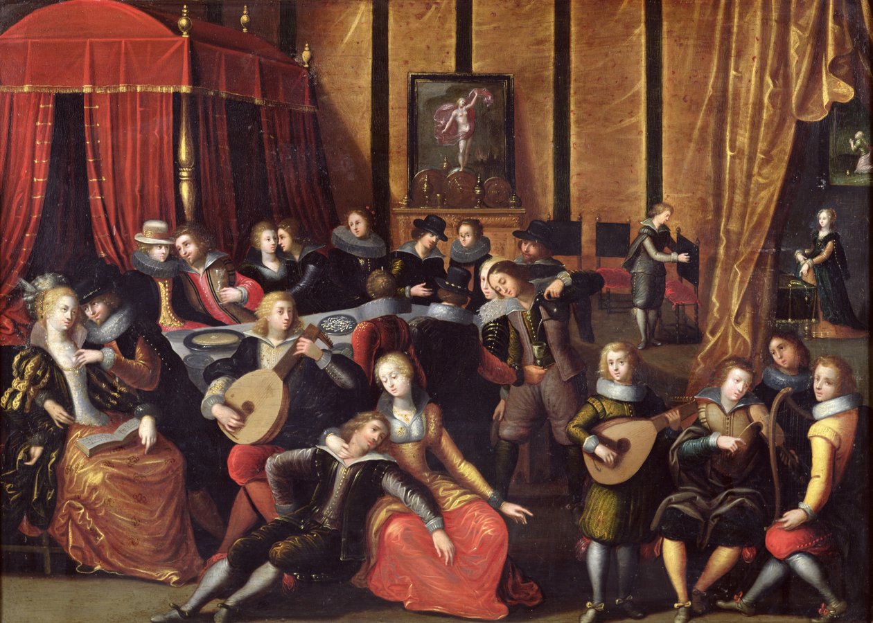 El concierto español o, El descanso galante de Louis de Caullery
