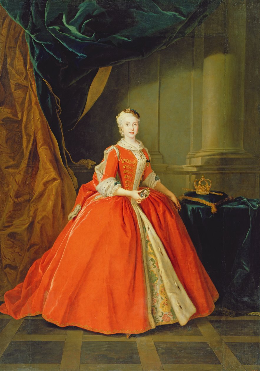María Amalia de Sajonia (1724-60) Reina de España de Louis de Silvestre