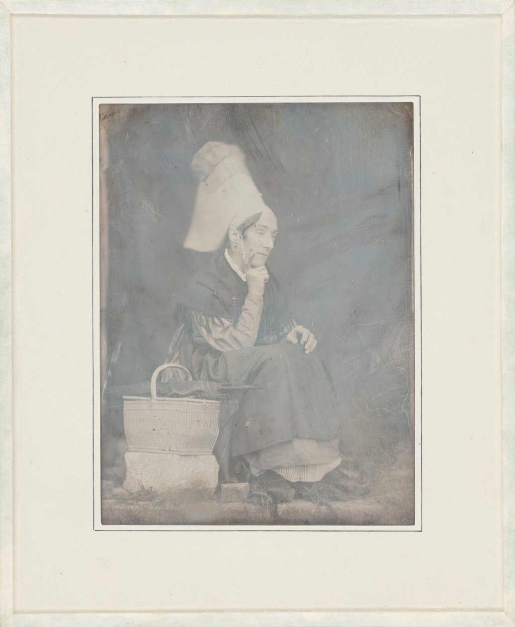 Retrato de una mujer de Lisieux, Argentelle,1846 (foto) de Louis Adolphe Baron Humbert de Molard