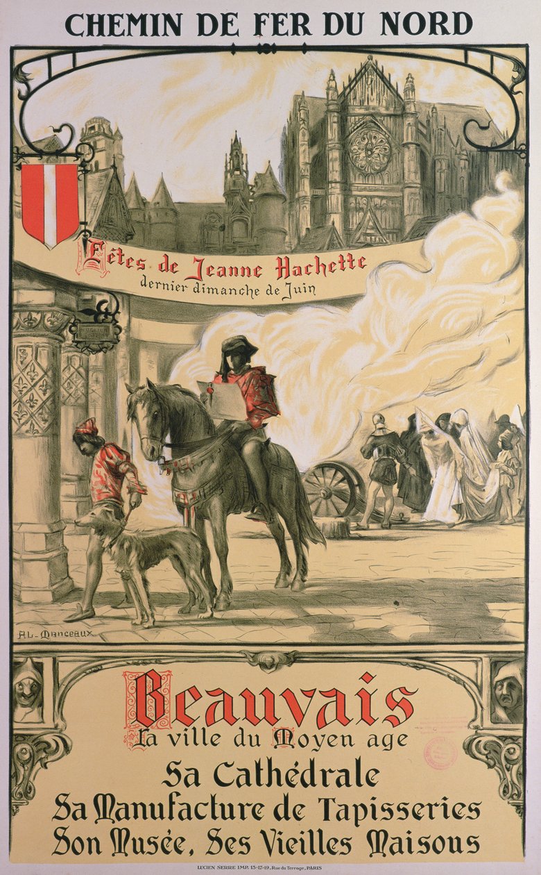 Beauvais - La ciudad de la Edad Media de Louis Antoine Manceaux