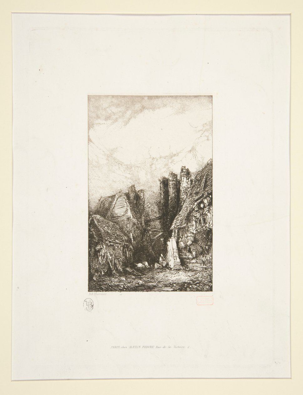 Aldea de Louis Adolphe Hervier